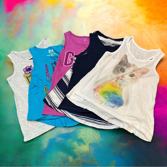 Other - Bundle of Girls Tank Tops Size 8
